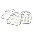 Traveler Bamboo Muslin Snap Bibs 3PK-1