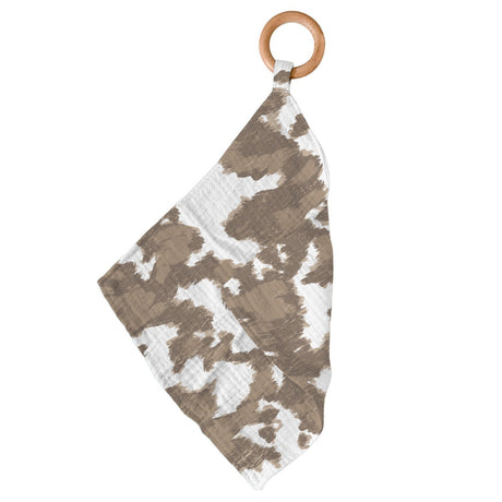 Baby Teether | Yellowstone Cowhide -0