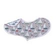 Ocean Tides Bamboo Burp Cloth/Heart Bib 2PK-1