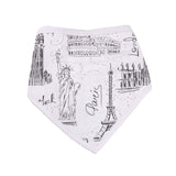 London, Paris, New York Bandana Bib - Set of 3-2