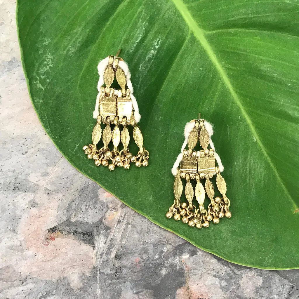 Samti Earrings India Women's Co-op