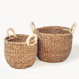 Savar Basket with White Handle KORISSA