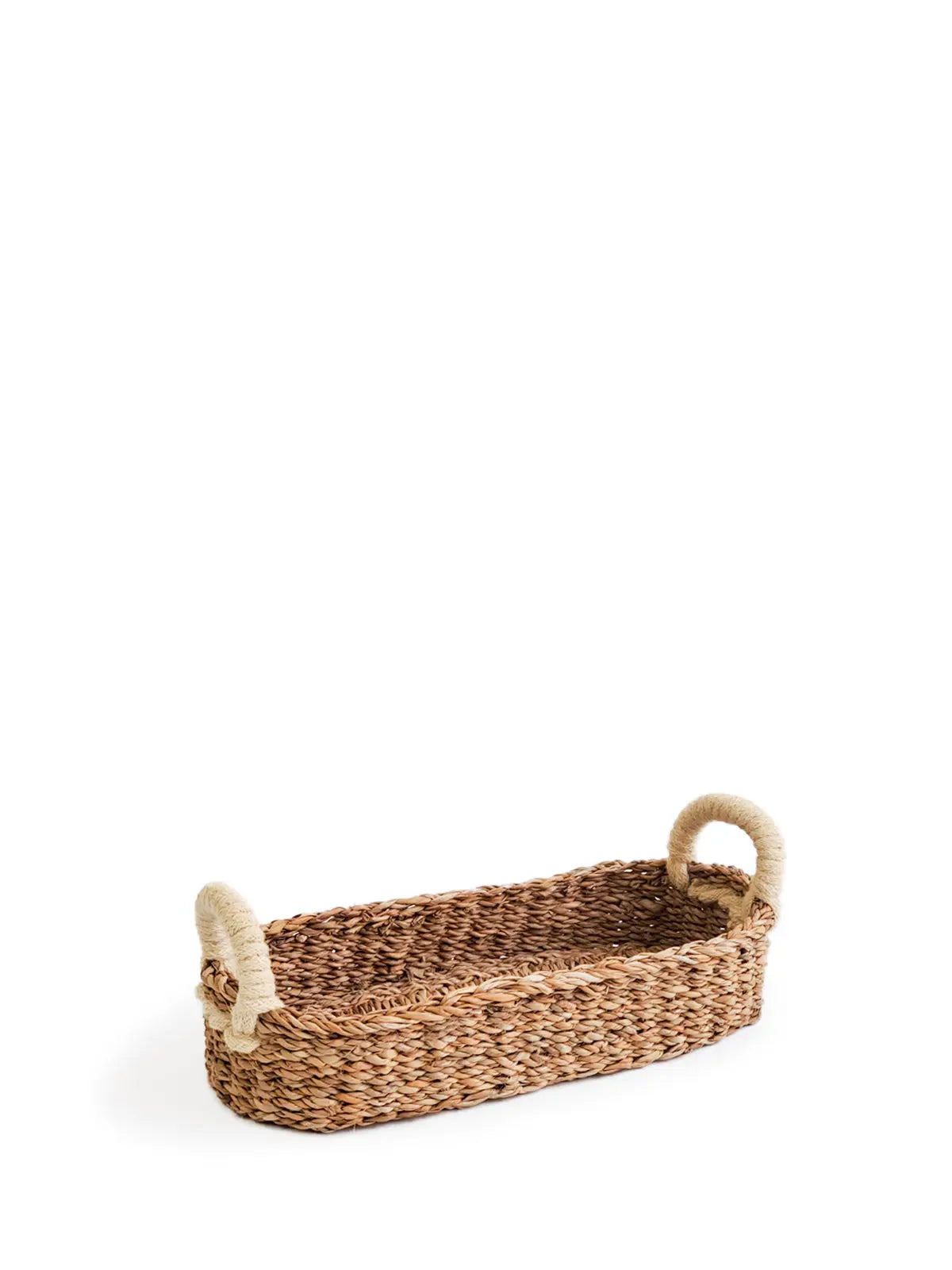 Savar Bread Basket with White Handle KORISSA