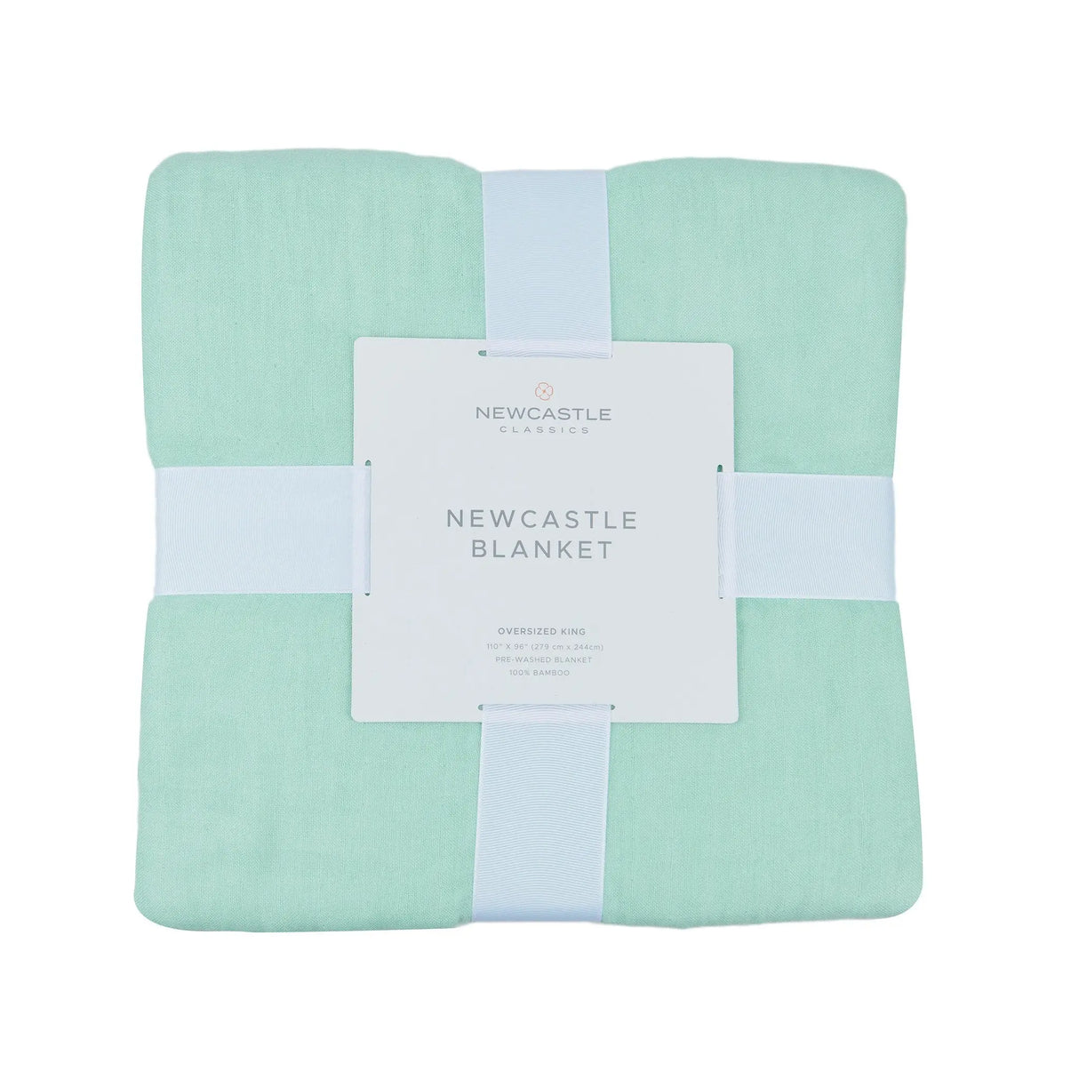 Seafoam Green Oversized Queen Bamboo Bed Blanket Newcastle Classics