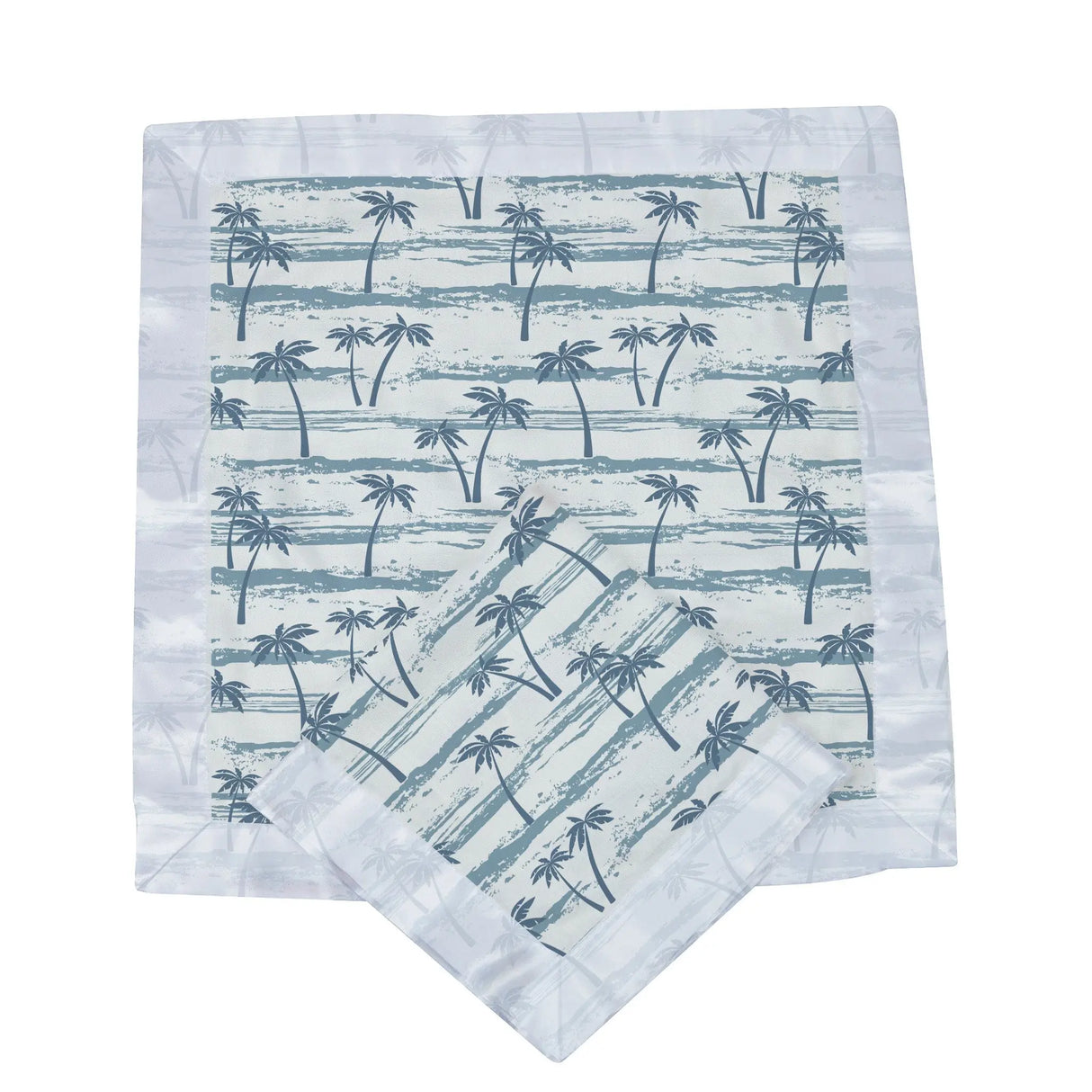 Security Blanket 2PK | Bamboo Fabric - Ocean Palm Trees Newcastle Classics