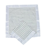 Security Blanket 2PK | Bamboo Fabric - Pencil Stripe Newcastle Classics