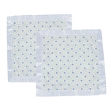 Security Blanket 2PK | Bamboo Fabric - Periwinkle Diamond Newcastle Classics