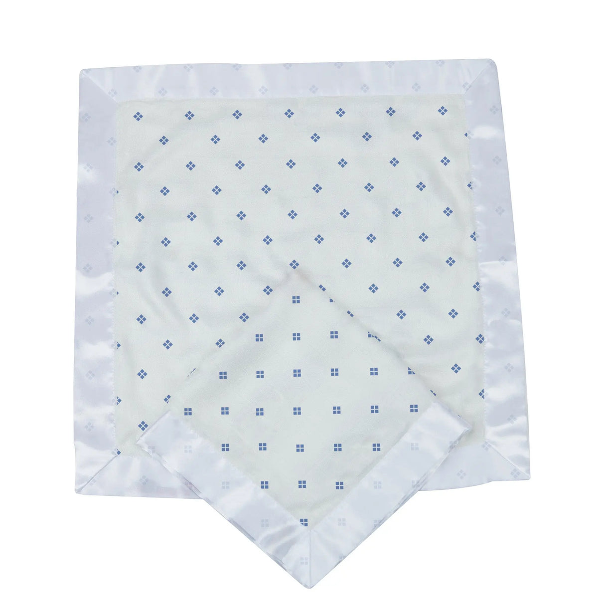 Security Blanket 2PK | Bamboo Fabric - Periwinkle Diamond Newcastle Classics