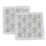 Security Blanket 2PK | Bamboo Fabric - Wildflowers Newcastle Classics