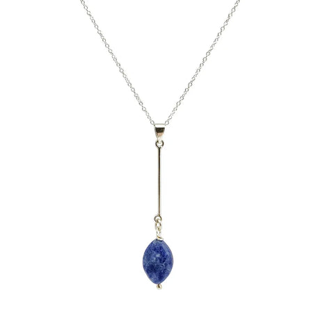 Sodalite Bar Necklace Allpa