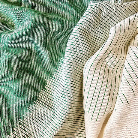 Striped Organic Cotton Scarf | Ethical Style SLATE + SALT