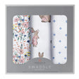 Swaddle 3PK | Bamboo Muslin - Wildflowers Newcastle Classics