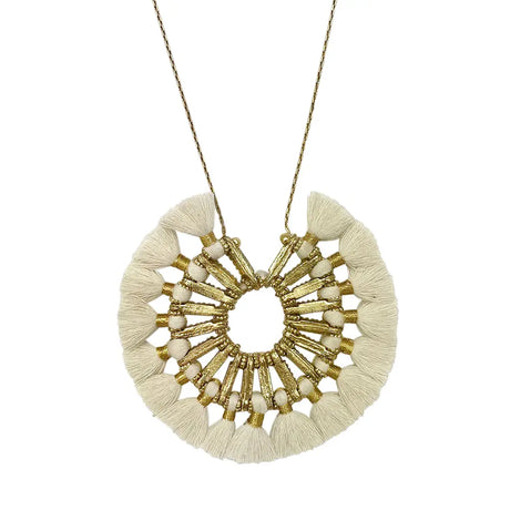 Tassel Halo Necklace India Women's Co-op