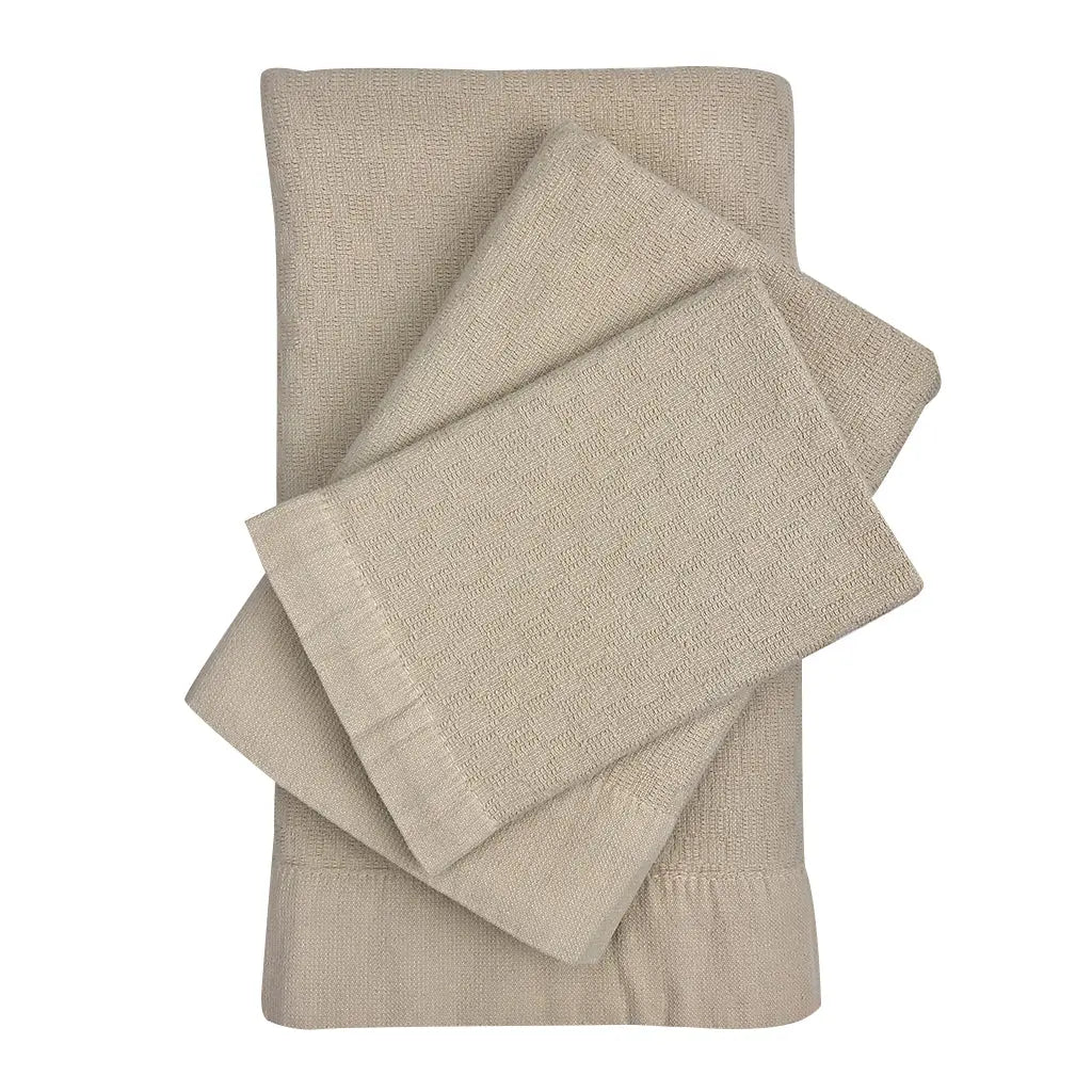 Turkish Towel Bundle Set of 3 | 100% Natural Fibers SLATE + SALT