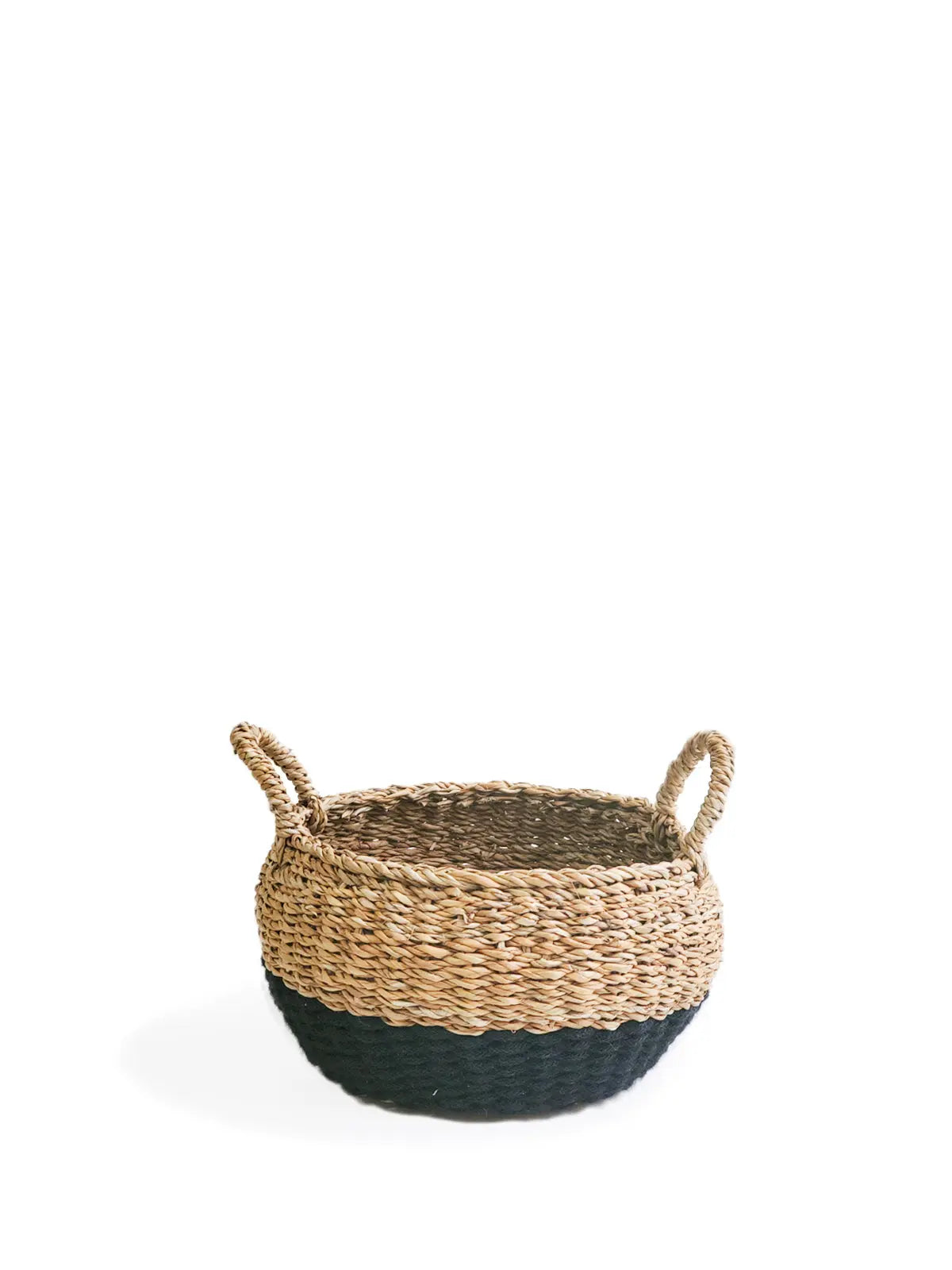 Ula Floor Basket - Black KORISSA