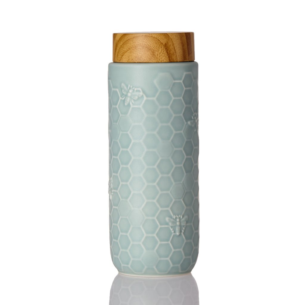 Ceramic Travel Mug | Honey Bee (16 oz)-3