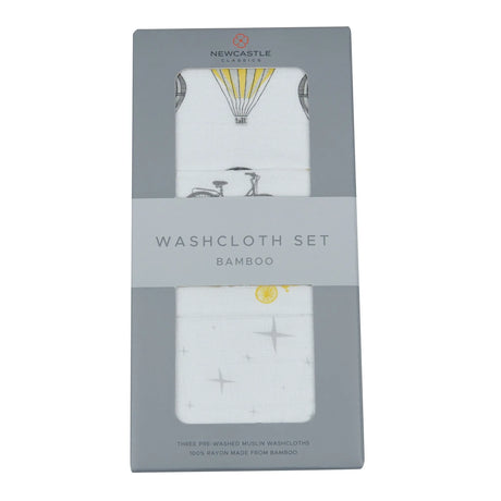 World Traveler Bamboo Washcloth Set 3PK Newcastle Classics