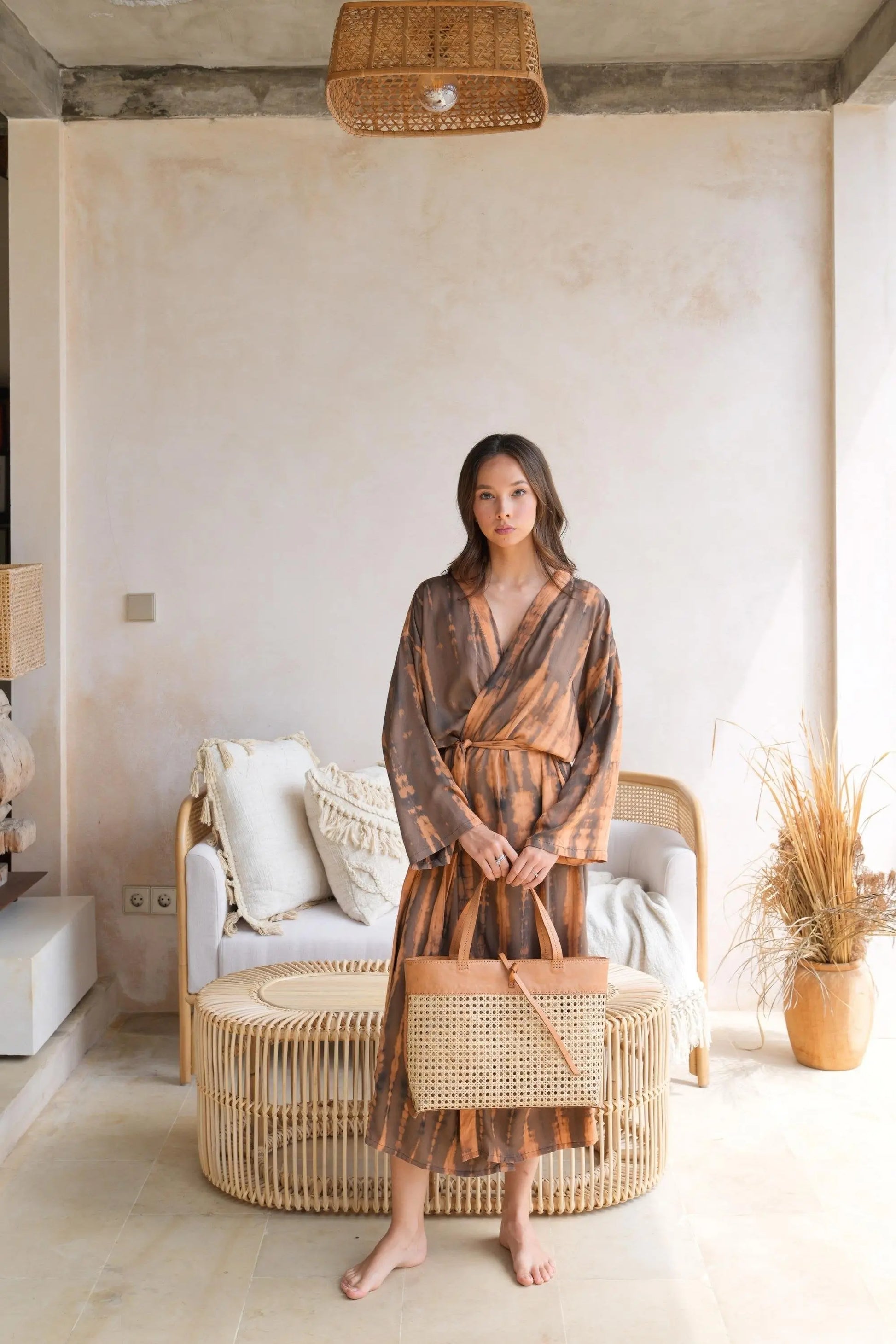 Woven Tote Bag, Handmade in Bali, Women's Bags