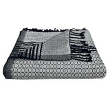 Silver Cambodia Tapestry Throw-0