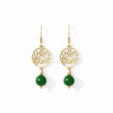 Drop Earrings | Lotus -0