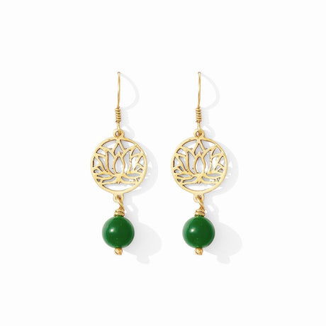 Drop Earrings | Lotus -0