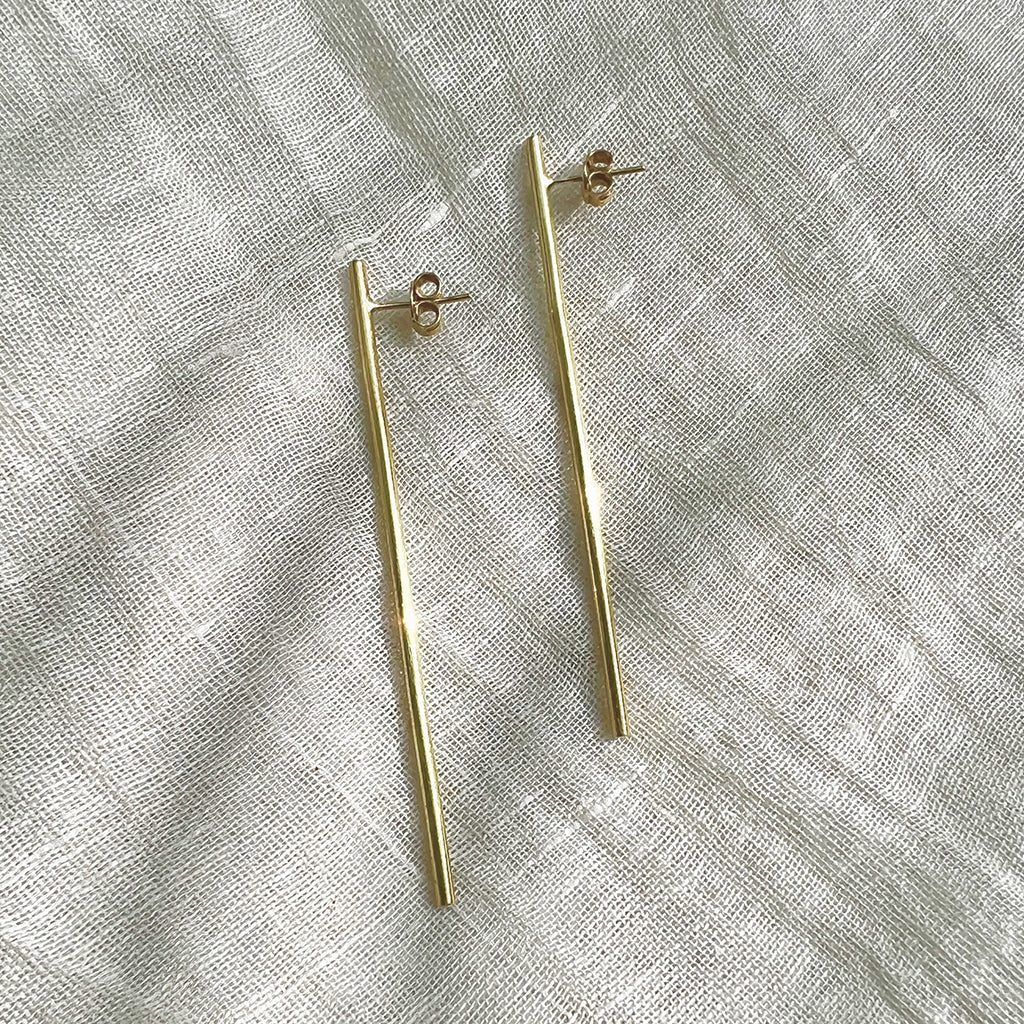 Earrings | Minimal Bar-1