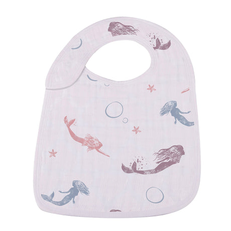 Under The Sea Bamboo Muslin Snap Bibs 3PK-3