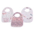 Under The Sea Bamboo Muslin Snap Bibs 3PK-1